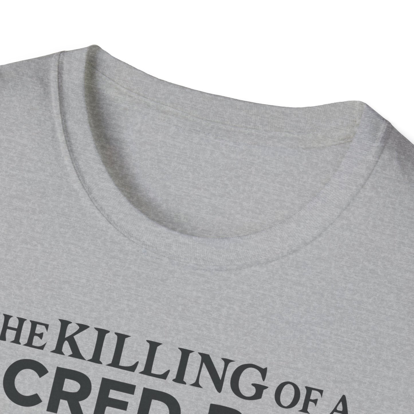 Unisex soft-style T-Shirt - 'The Killing of a Sacred Beer'