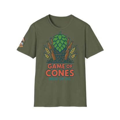 Unisex Soft-Style T-Shirt - Game of cones