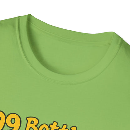 Unisex Soft-style T-Shirt - "99 bottles of beer on the wall"