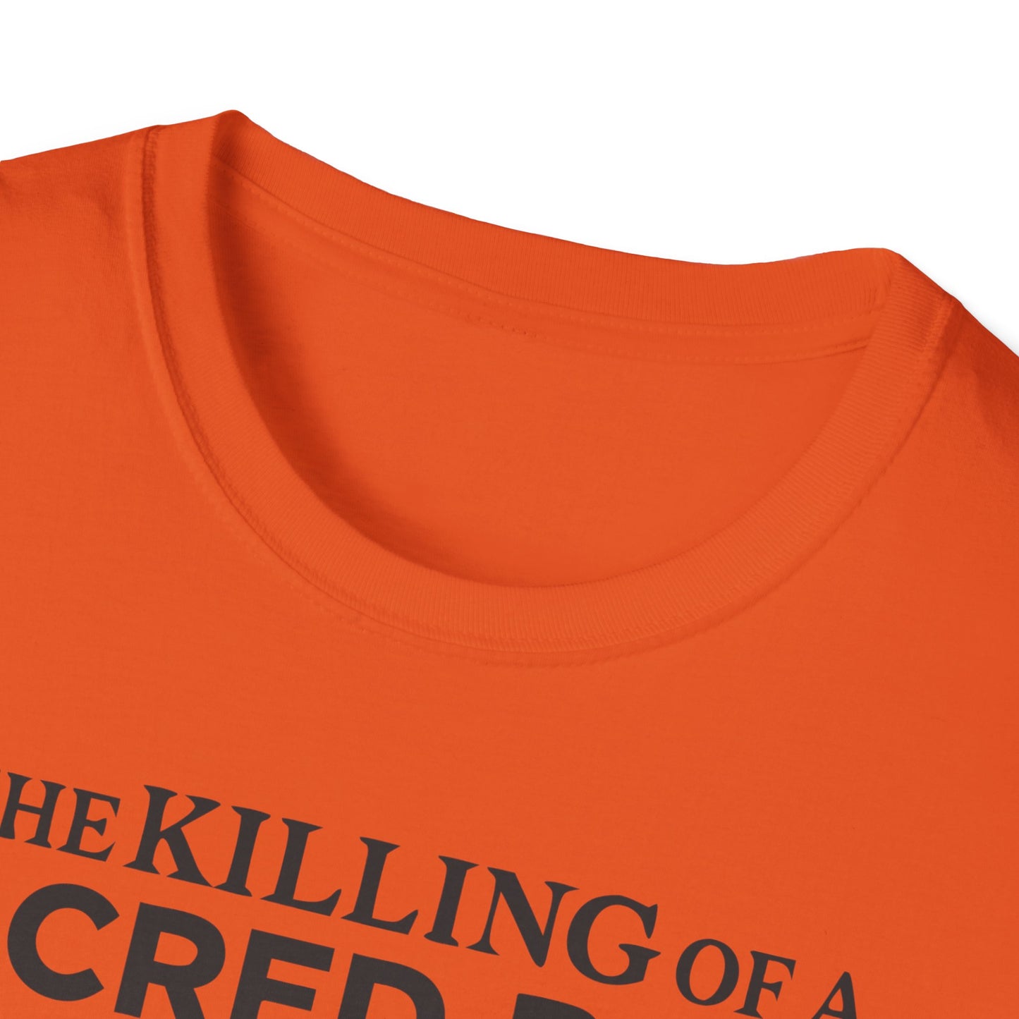 Unisex soft-style T-Shirt - 'The Killing of a Sacred Beer'