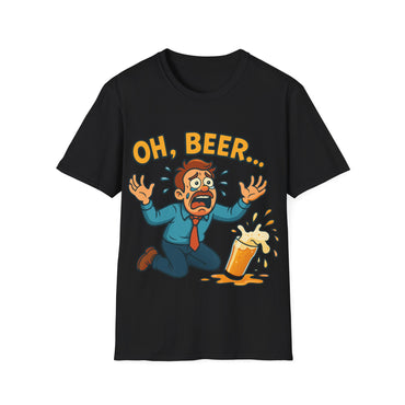 Unisex Softstyle T-Shirt - "Oh, beer..."