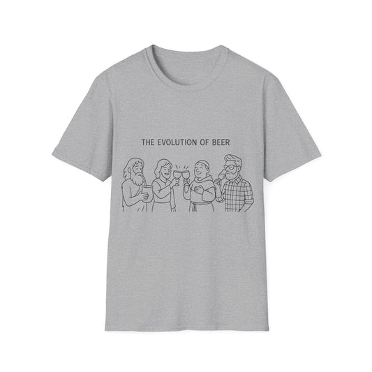 Unisex Softstyle T-Shirt - The evolution of beer