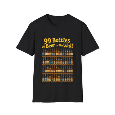 Unisex Soft-style T-Shirt - "99 bottles of beer on the wall"