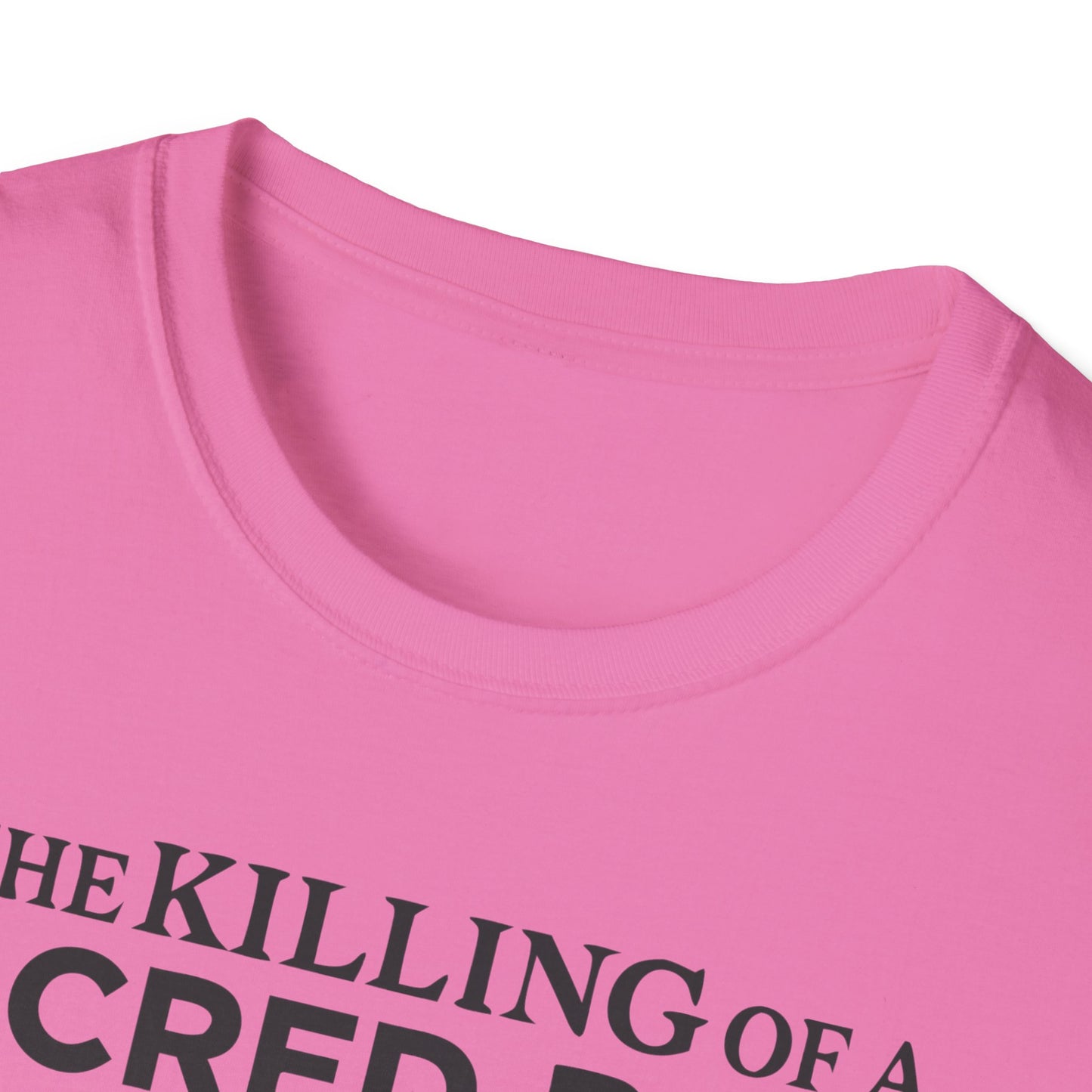 Unisex soft-style T-Shirt - 'The Killing of a Sacred Beer'