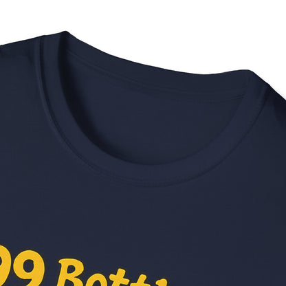 Unisex Soft-style T-Shirt - "99 bottles of beer on the wall"