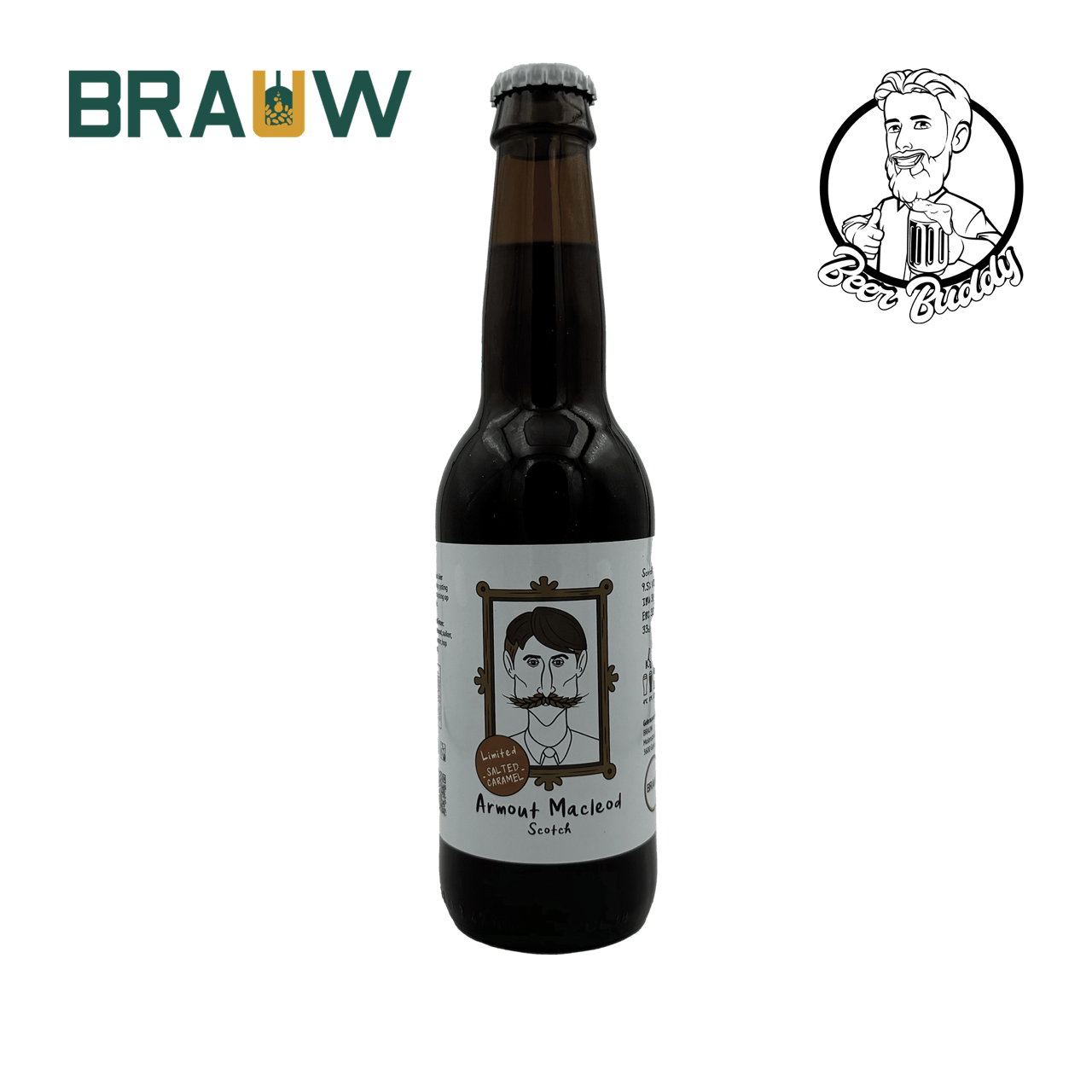 Armout Macleod Salted Caramel - BeerBuddy - Stadsbrouwerij BRAUW