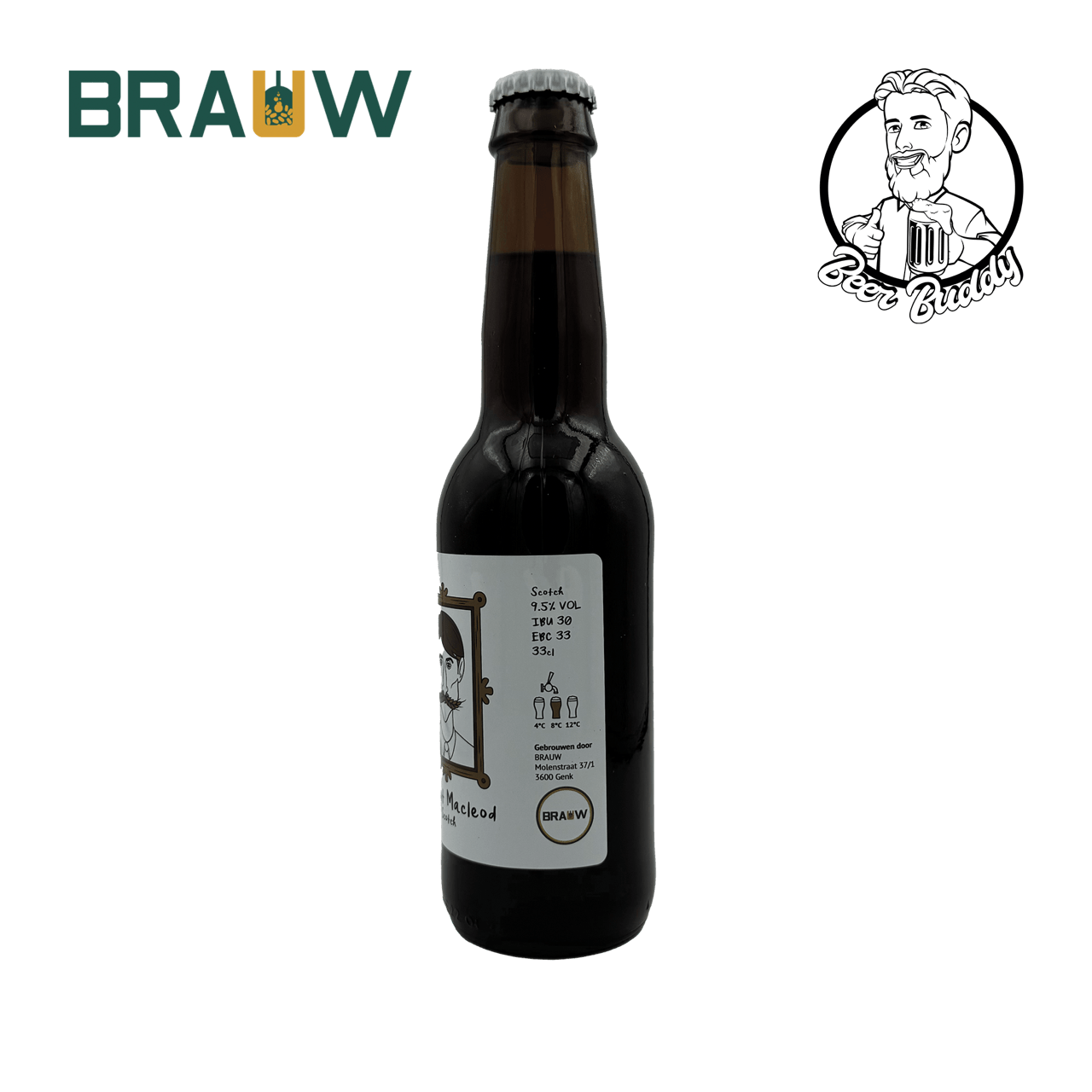 Armout Macleod Salted Caramel - BeerBuddy - Stadsbrouwerij BRAUW