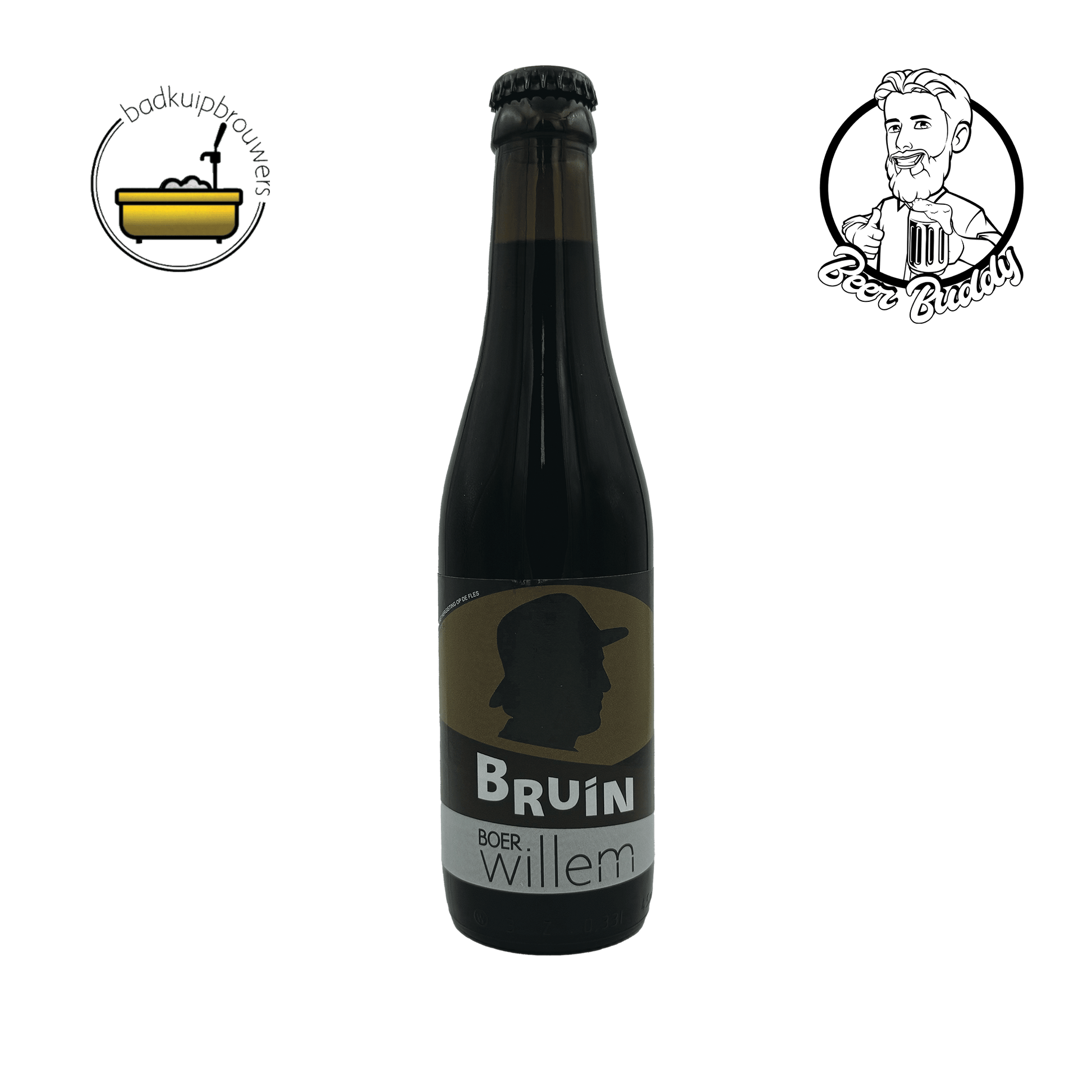 Boer Willem Bruin - BeerBuddy - Badkuipbrouwers