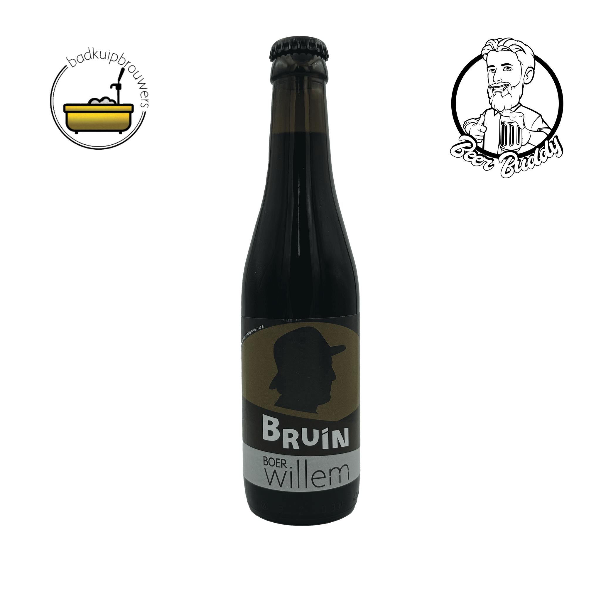 Boer Willem Bruin - BeerBuddy - Badkuipbrouwers