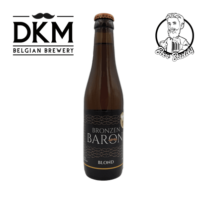 Bronzen Baron Blond - BeerBuddy - DKM Belgian Brewery