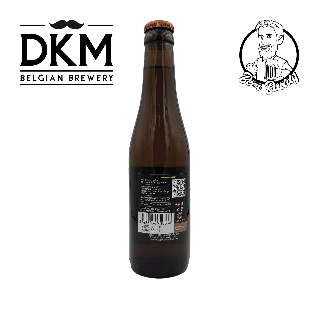 Bronzen Baron Blond - BeerBuddy - DKM Belgian Brewery