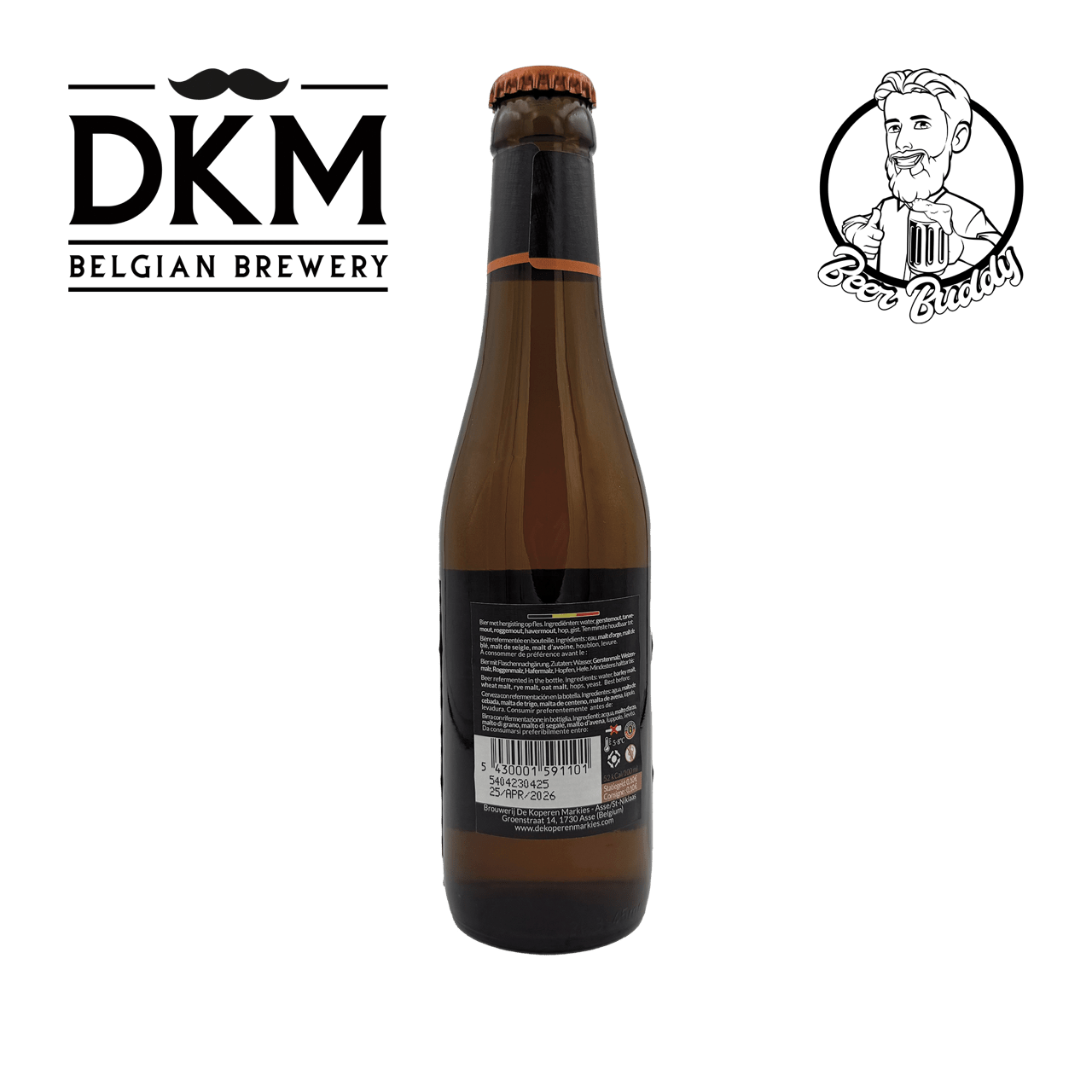 Bronzen Baron Premium 5 - BeerBuddy - DKM Belgian Brewery