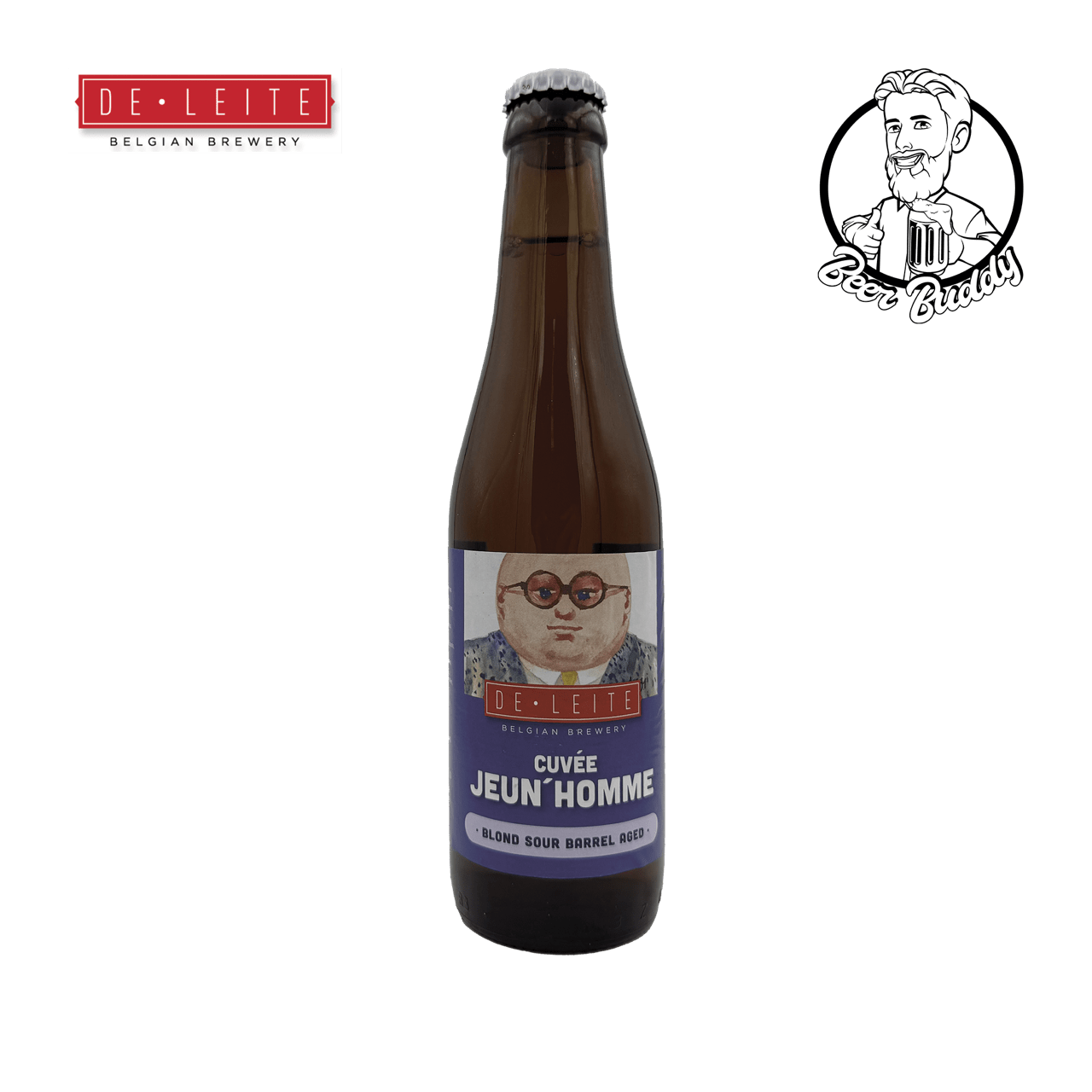 Cuvée Jeun'Homme - BeerBuddy - Brouwerij De Leite