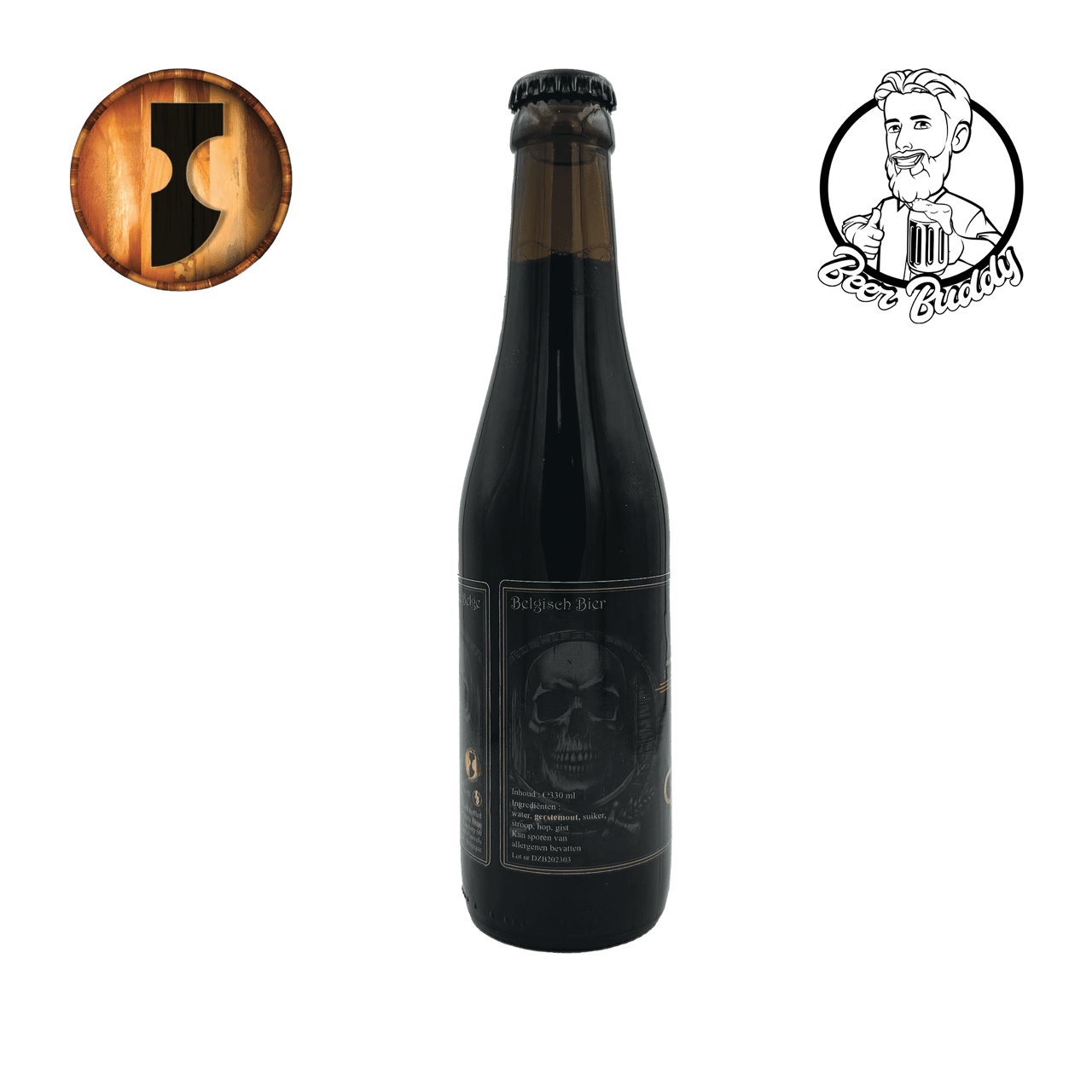 Corbillard Danse Macabre Heaven Hill Bourbon Barrel Aged - BeerBuddy - De Zwarte Bron