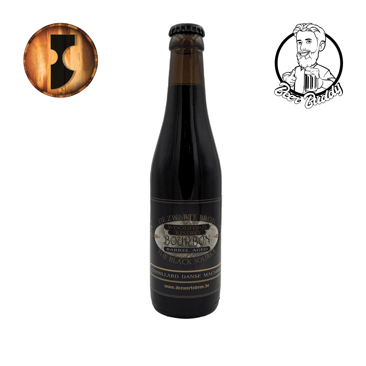 Corbillard Danse Macabre Woodford Reserve Barrel Aged - BeerBuddy - De Zwarte Bron