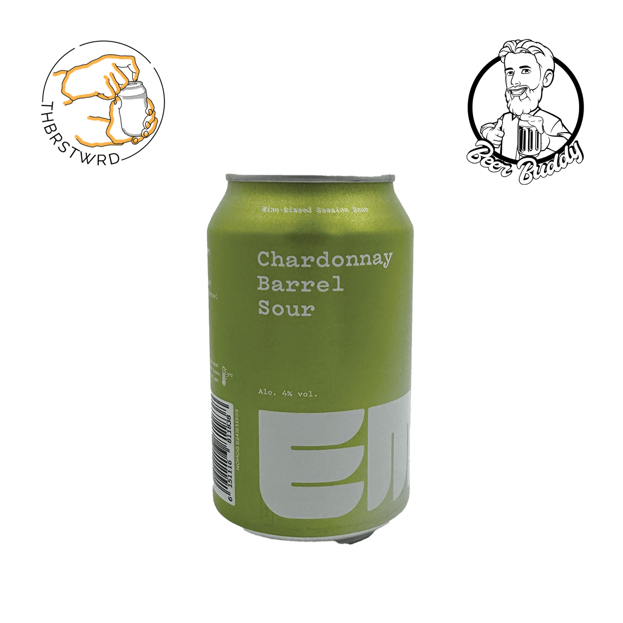 Emmer Session Sour BA Chardonnay - BeerBuddy - The Beersteward