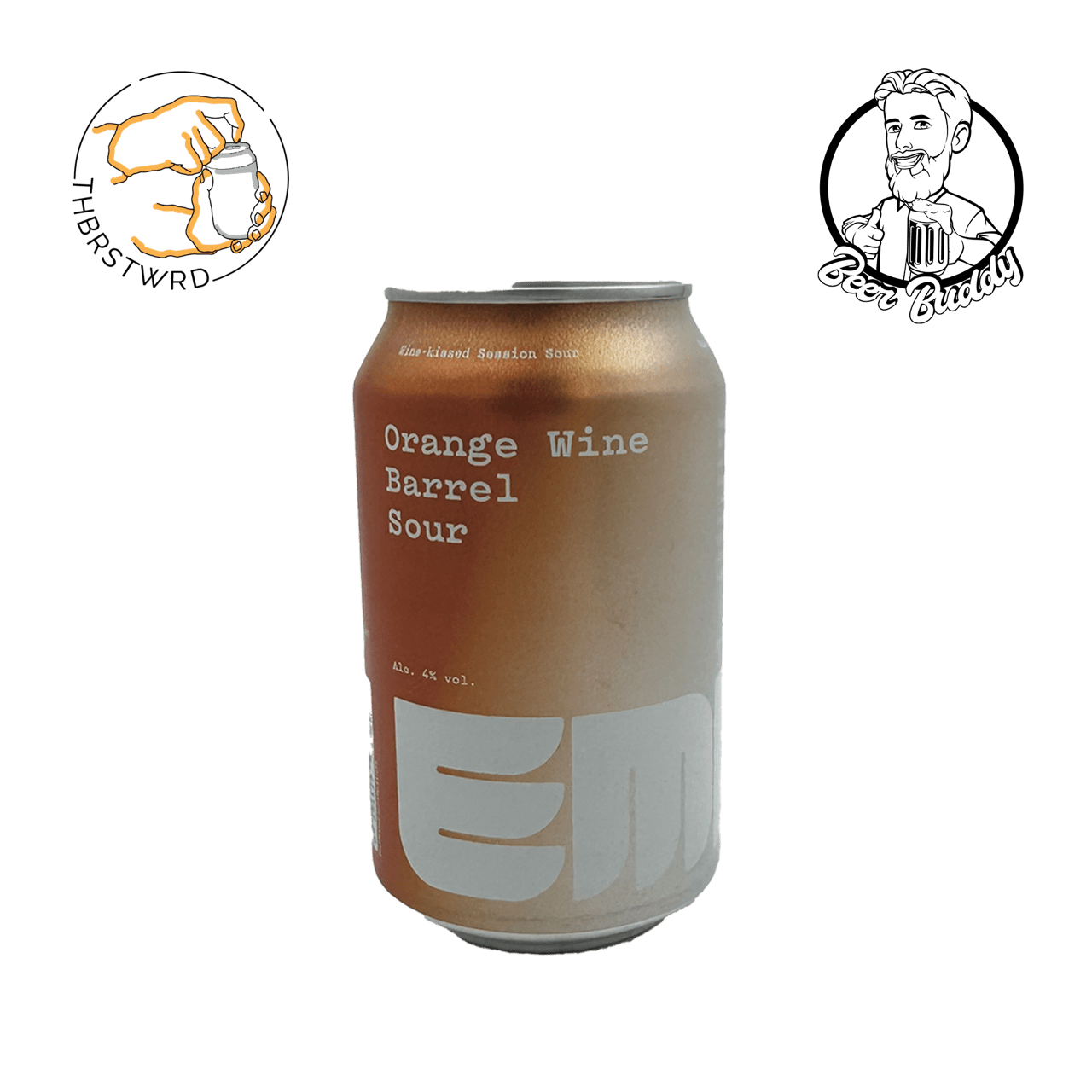 Emmer Session Sour BA Orange Wine - BeerBuddy - The Beersteward