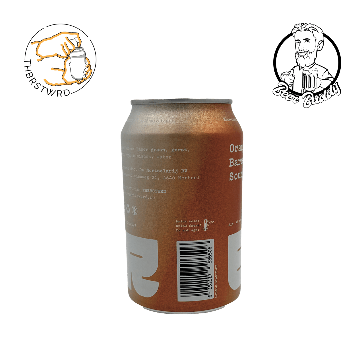 Emmer Session Sour BA Orange Wine - BeerBuddy - The Beersteward