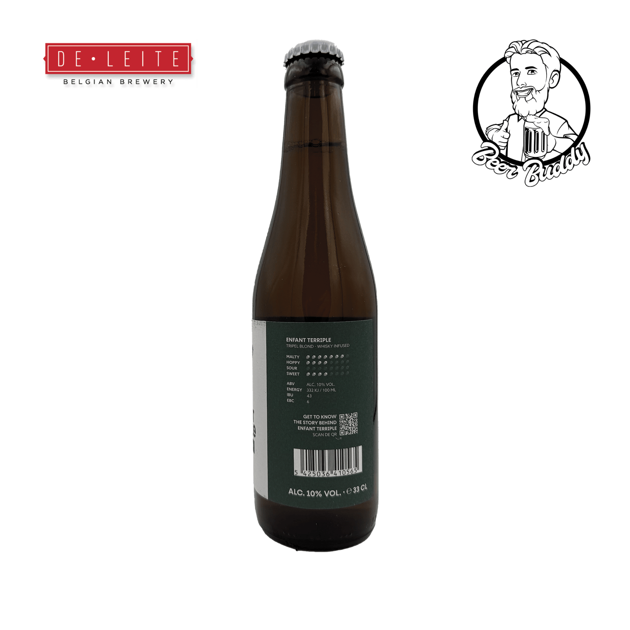 Enfant Terriple Whiskey Infused - BeerBuddy - Brouwerij De Leite