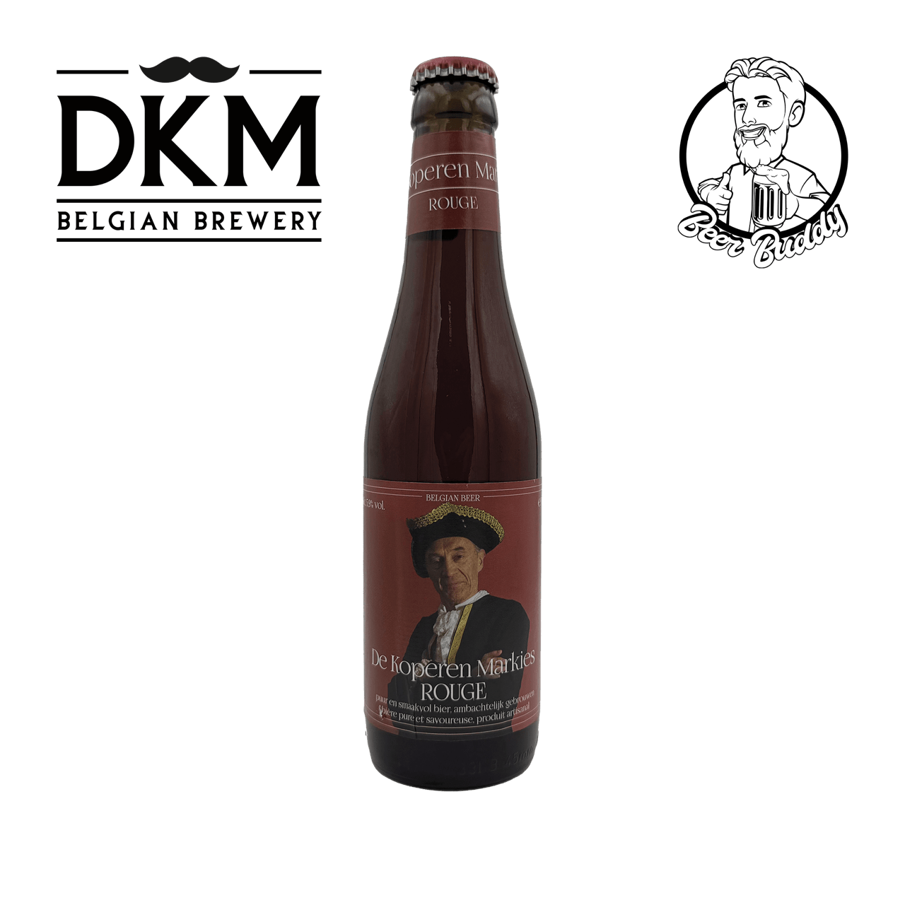 De Koperen Markies Rouge - BeerBuddy - DKM Belgian Brewery