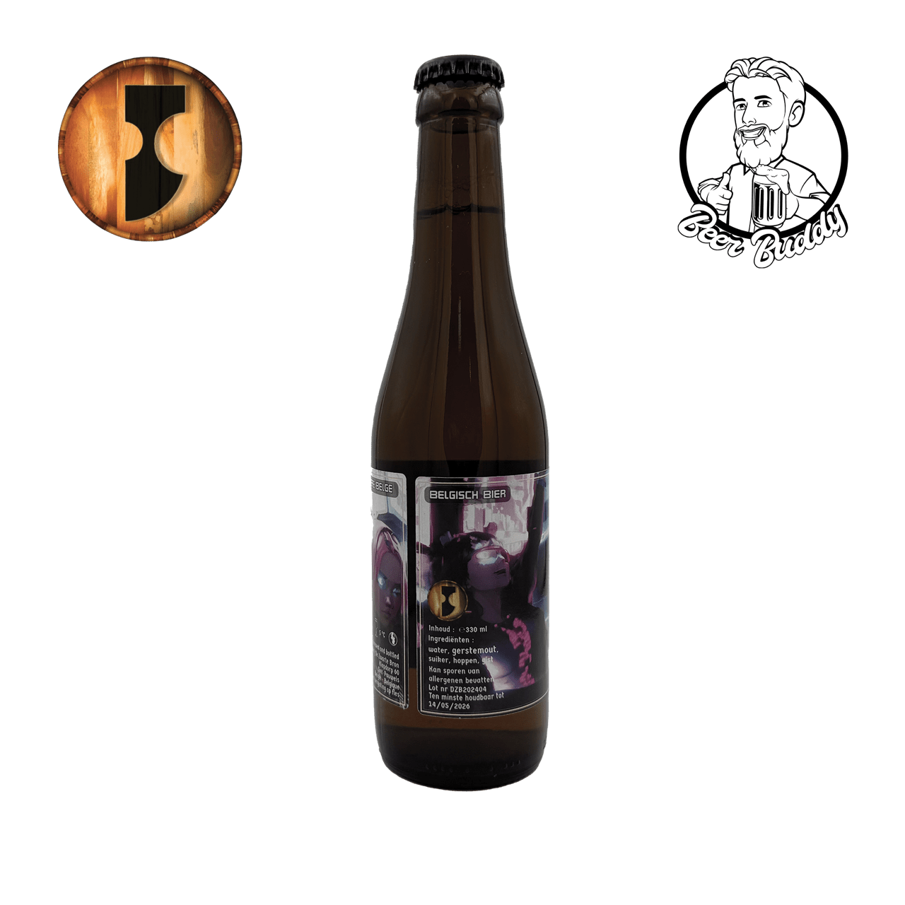 Peace - BeerBuddy - De Zwarte Bron