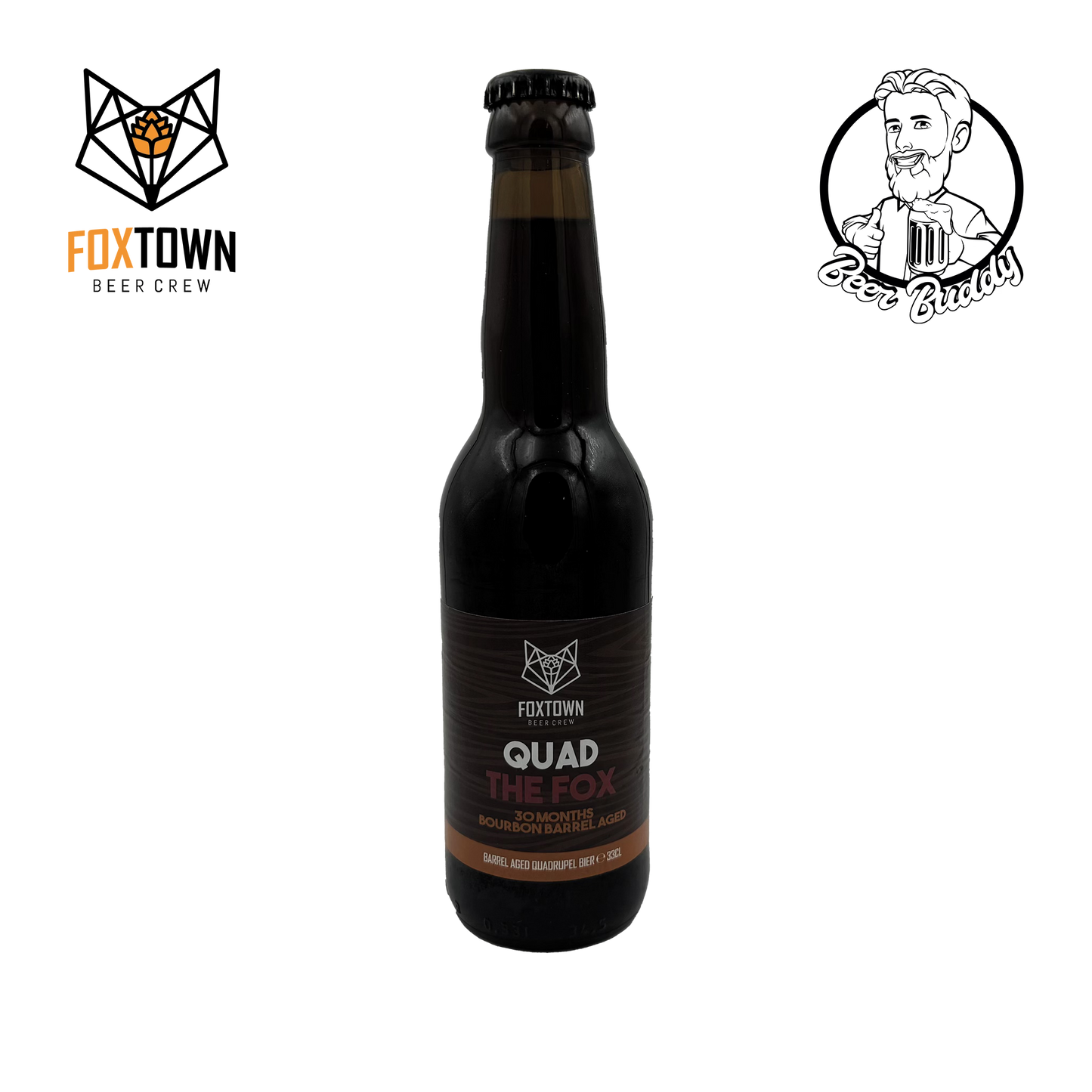 Quad The Fox 30 months Bourbon Barrel Aged