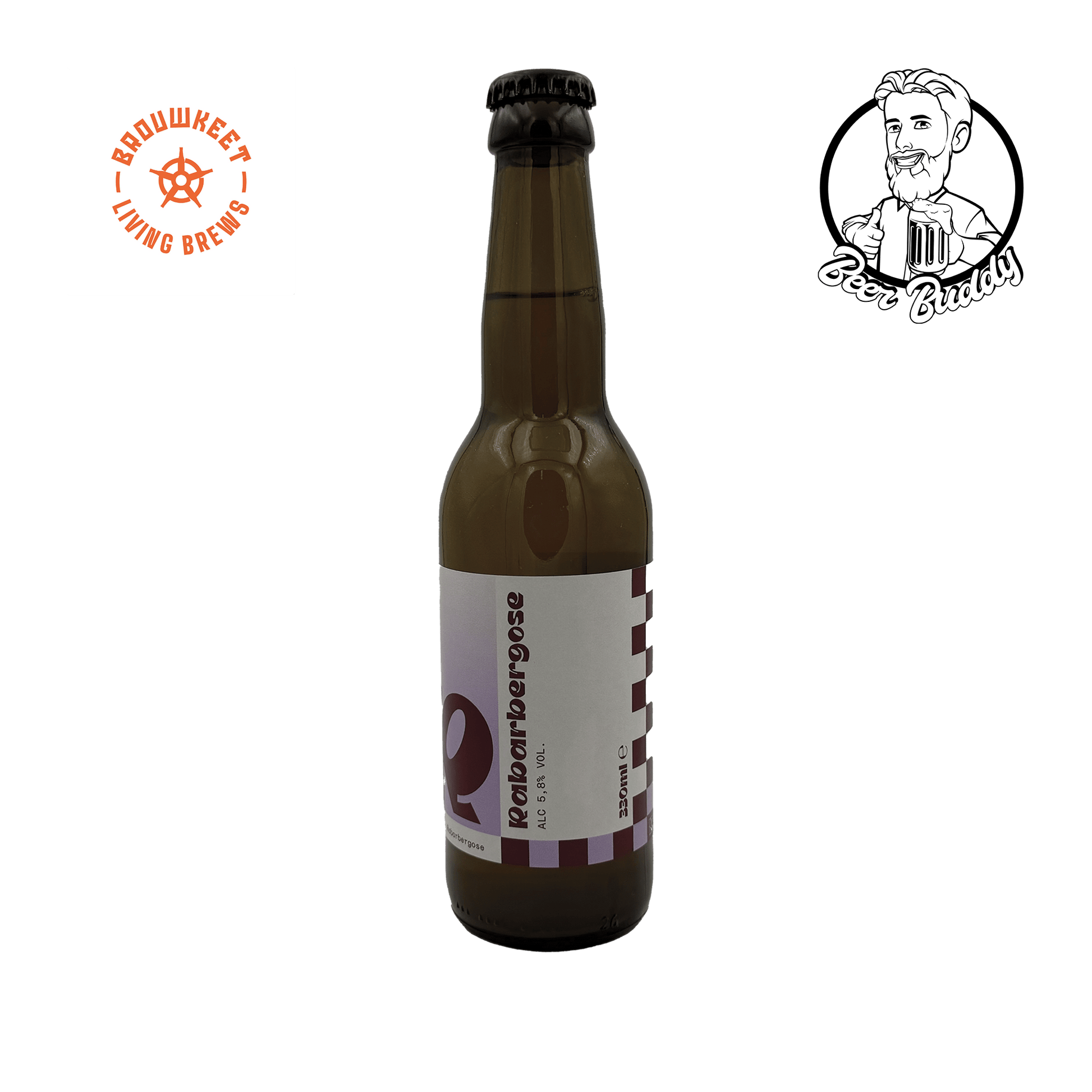 RabarberGose - BeerBuddy - Brouwkeet