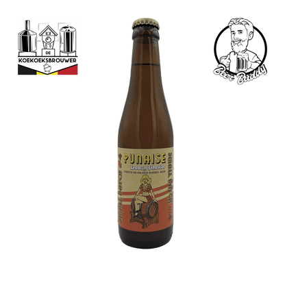 Small Batch #4 Boozy Blonde Liqueur De Orange Barrel Aged Belgian Tripel - BeerBuddy - De Koekoeksbrouwer - ei