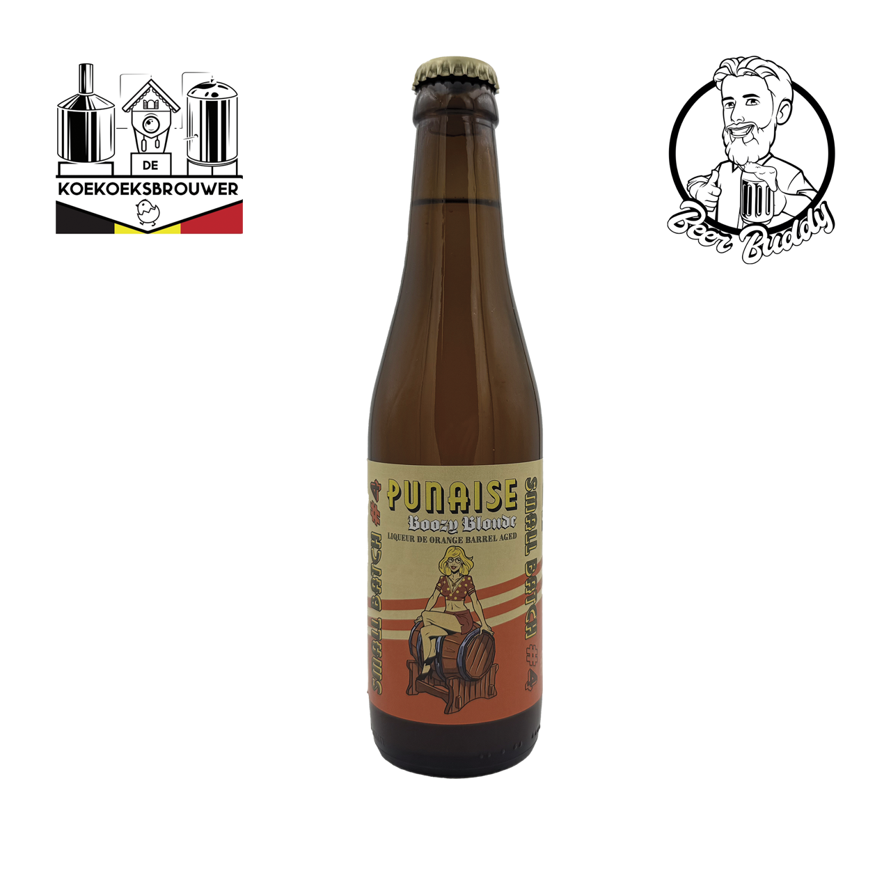 Small Batch #4 Boozy Blonde Liqueur De Orange Barrel Aged Belgian Tripel