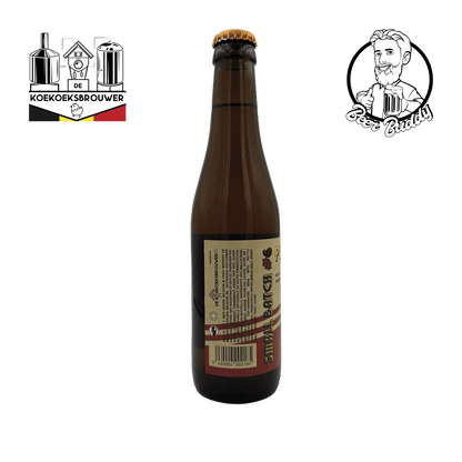 Small Batch #6 Boozy Blonde Red Wine Chateau Des Verdots Barrel Aged Belgian Tripel - BeerBuddy - De Koekoeksbrouwer - ei