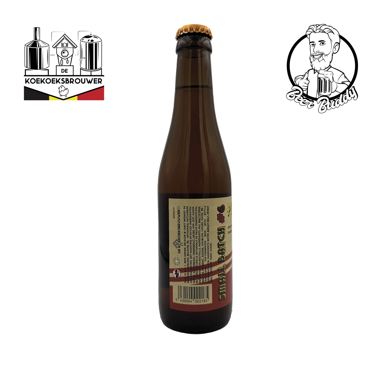 Small Batch #6 Boozy Blonde Red Wine Chateau Des Verdots Barrel Aged Belgian Tripel