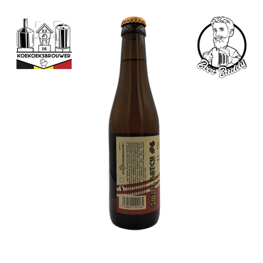 Small Batch #6 Boozy Blonde Red Wine Chateau Des Verdots Barrel Aged Belgian Tripel